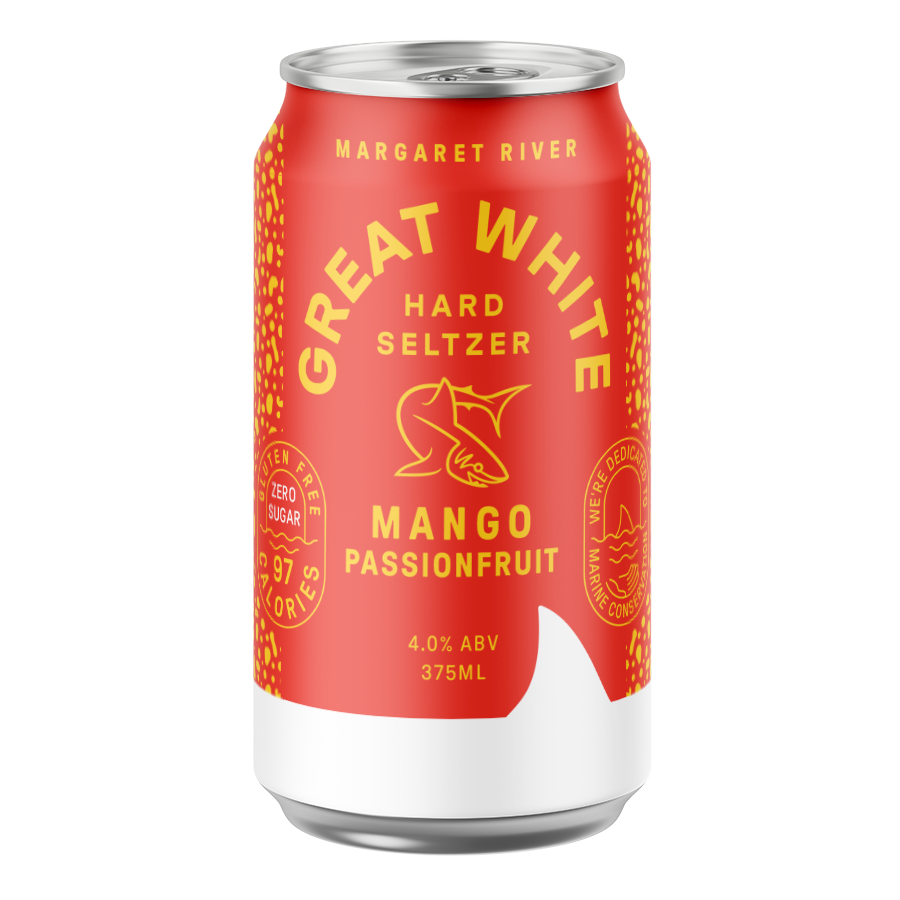Cheeky Monkey Great White Mango & Passionfruit Hard Seltzer image 0