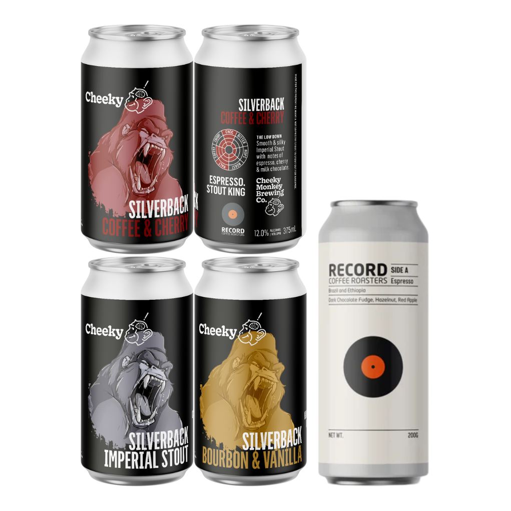 Cheeky Monkey Silverback Imperial Stout Mixed Pack + Espresso Coffee Bundle image 0