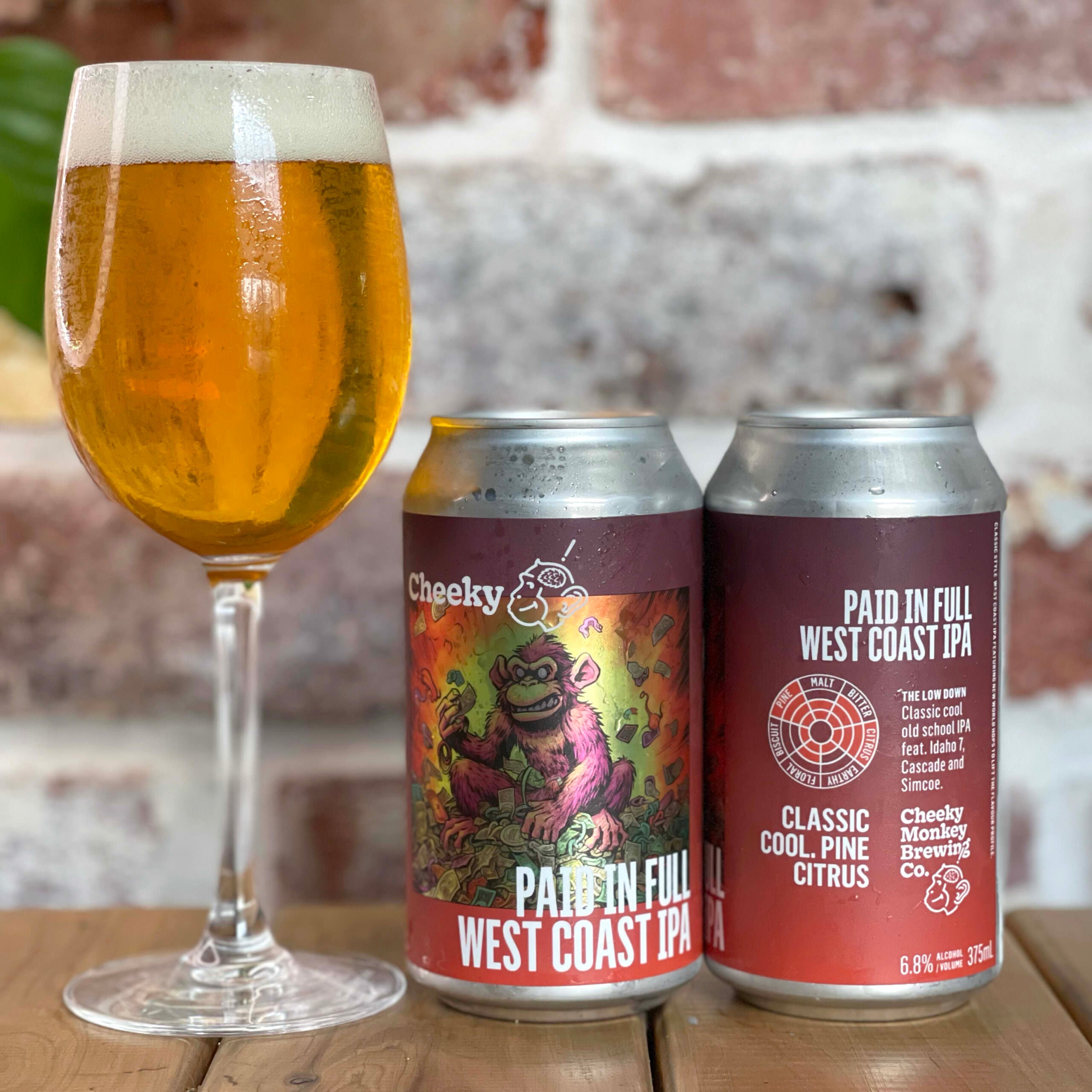 Cheeky Monkey Paid In Full West Coast IPA image 0