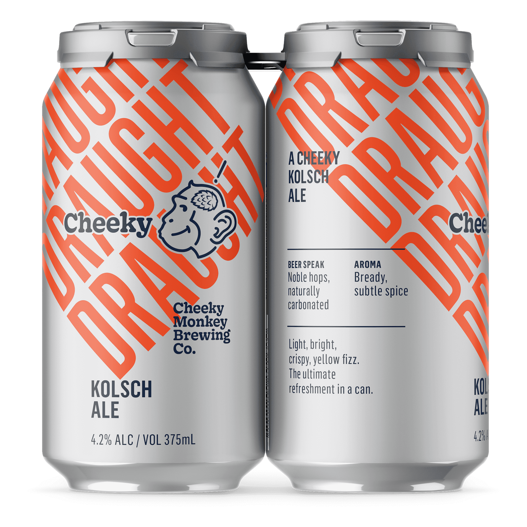 Cheeky Monkey Draught - Pack (4) image