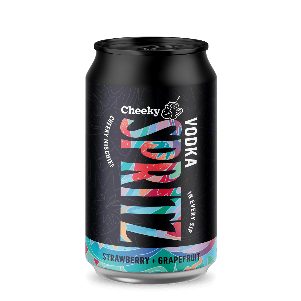 Cheeky Monkey Strawberry & Grapefruit Vodka Spritz