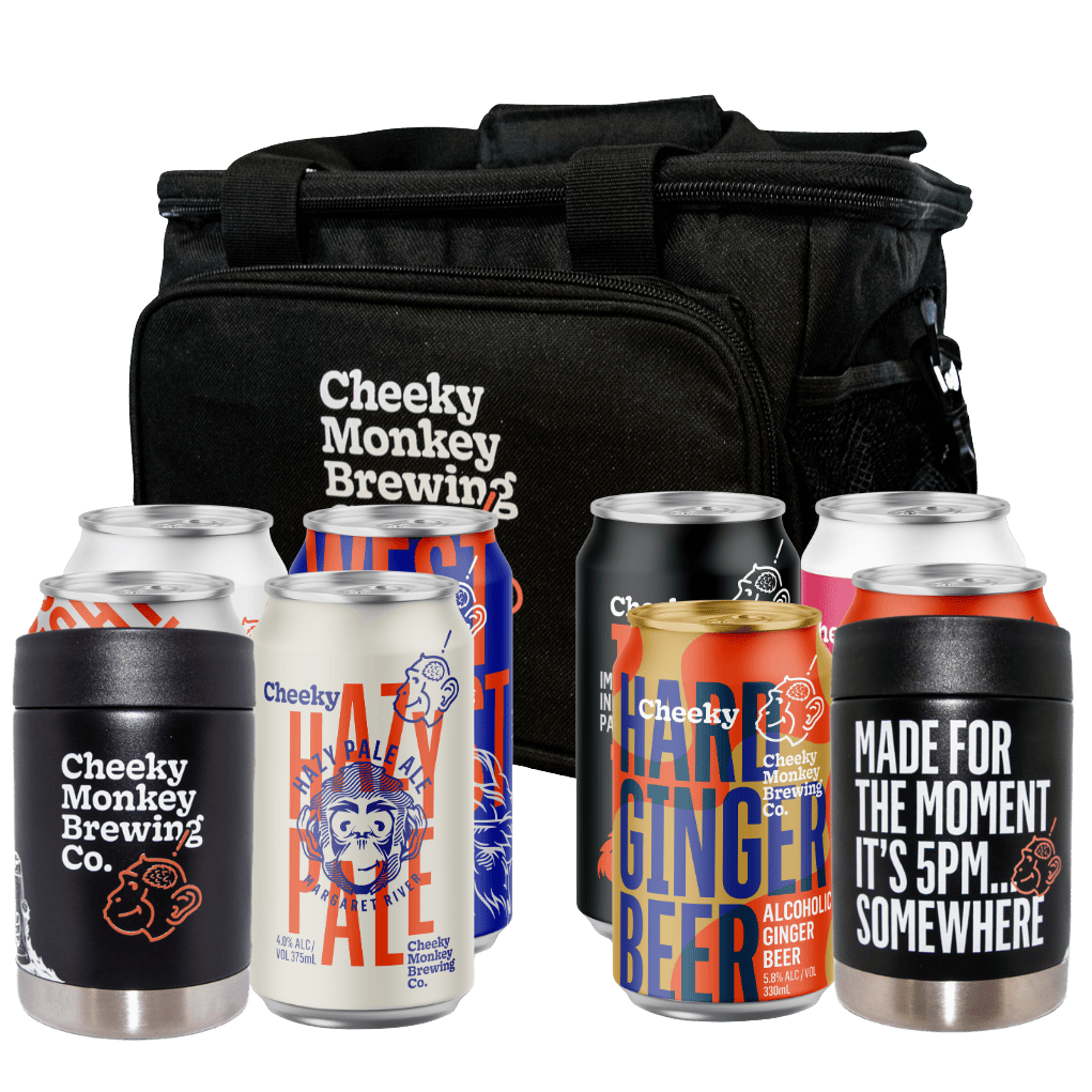 Cheeky Beer Beach Pack – Cheeky Monkey Brewing Co - Western Australia