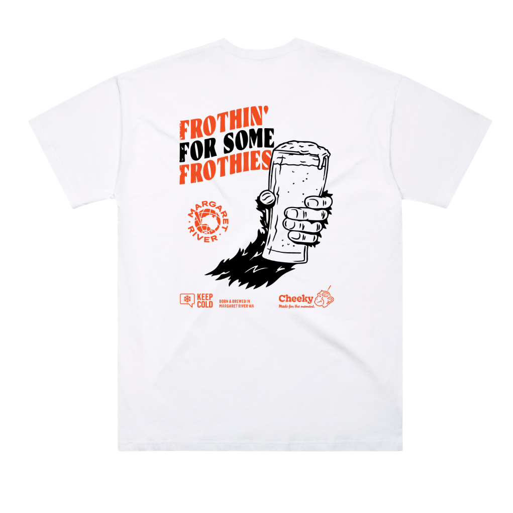 Cheeky Monkey Frothin For Some Frothies Tee