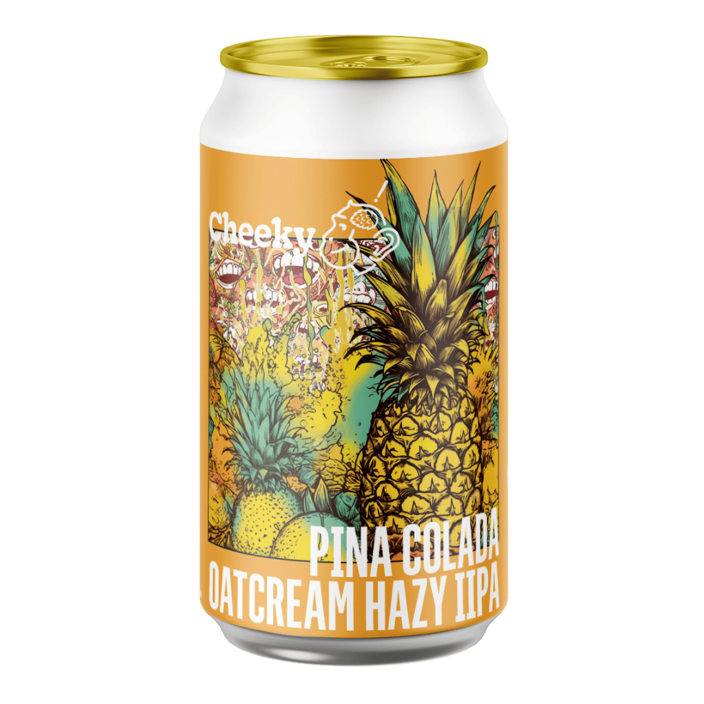 Cheeky Monkey Pina Colada Oat Cream Hazy IIPA