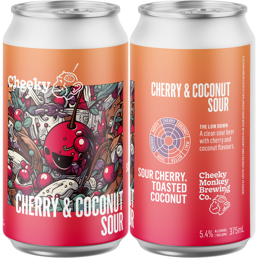 Cheeky Monkey Cherry and Coconut Sour