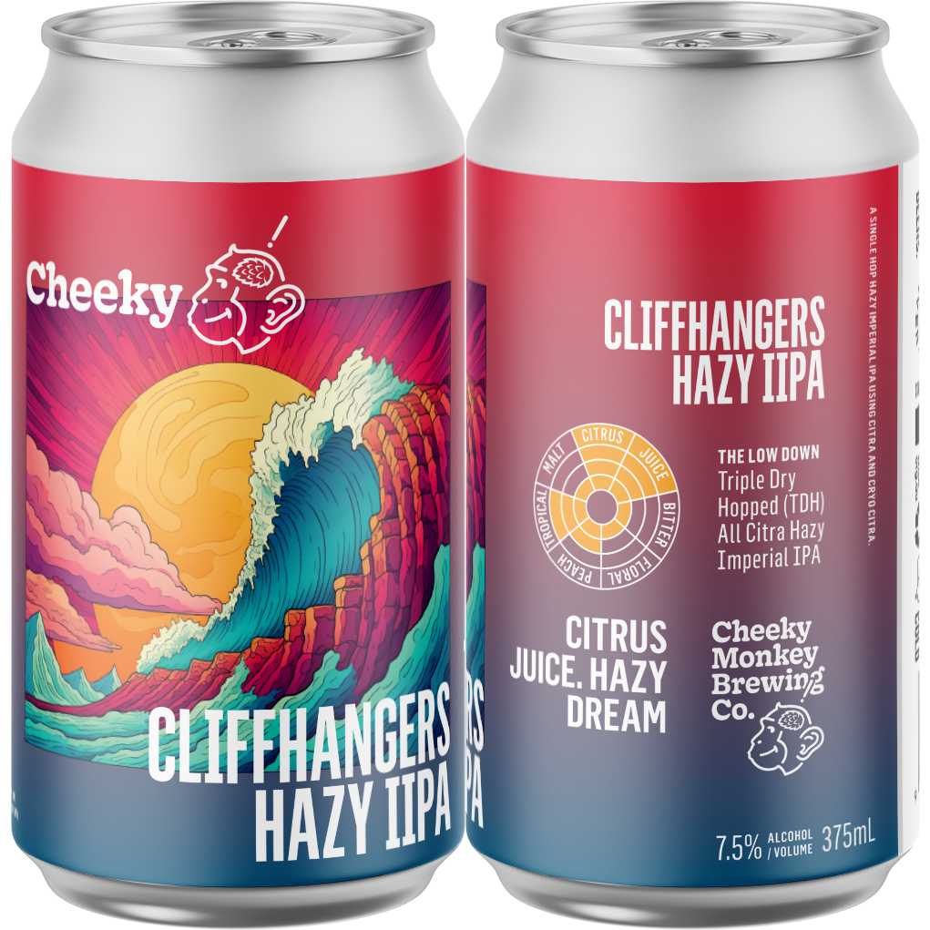 Cheeky Monkey Cliffhangers Hazy IIPA