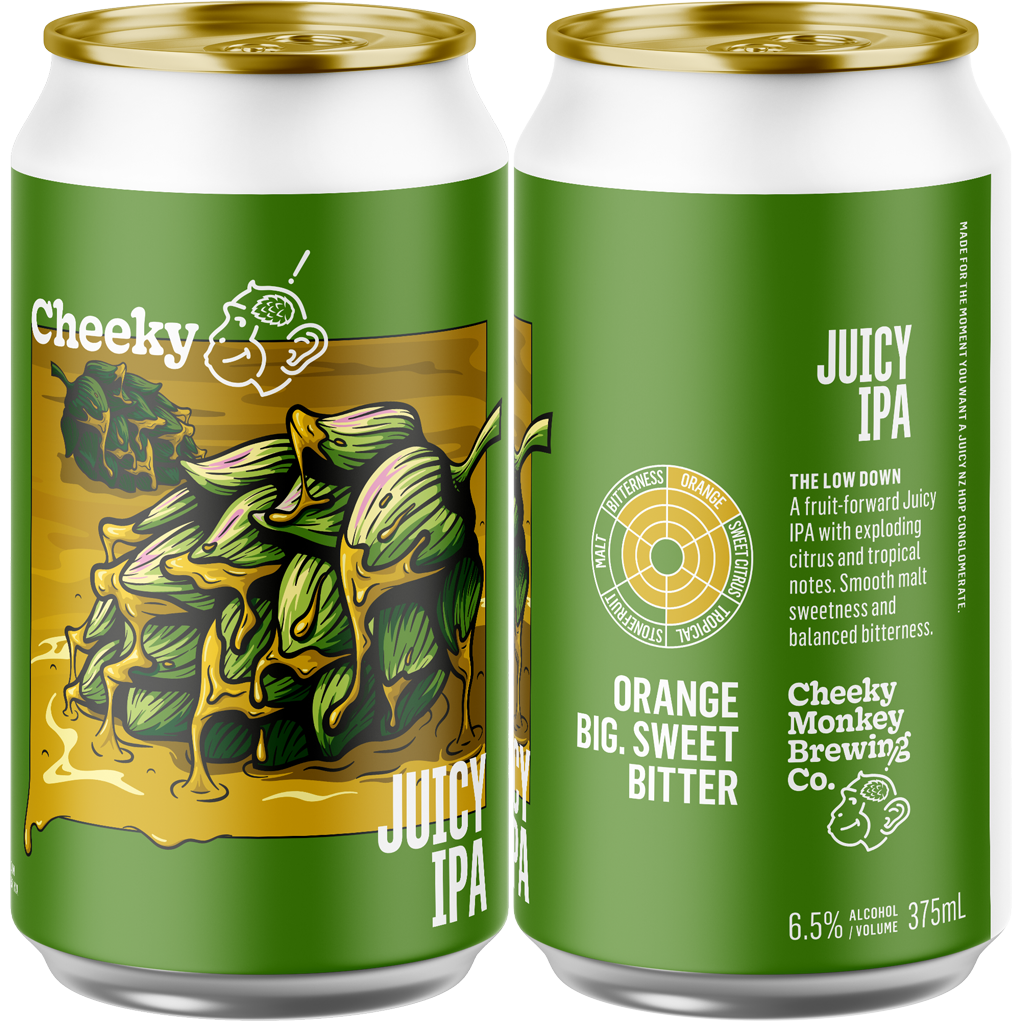 Cheeky Monkey Brewing Co - Juicy IPA - Craft Beer brewed in Margaret River Western Australia