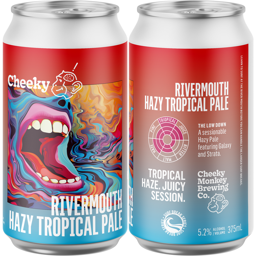Cheeky Monkey Rivermouth Hazy Tropical Ale