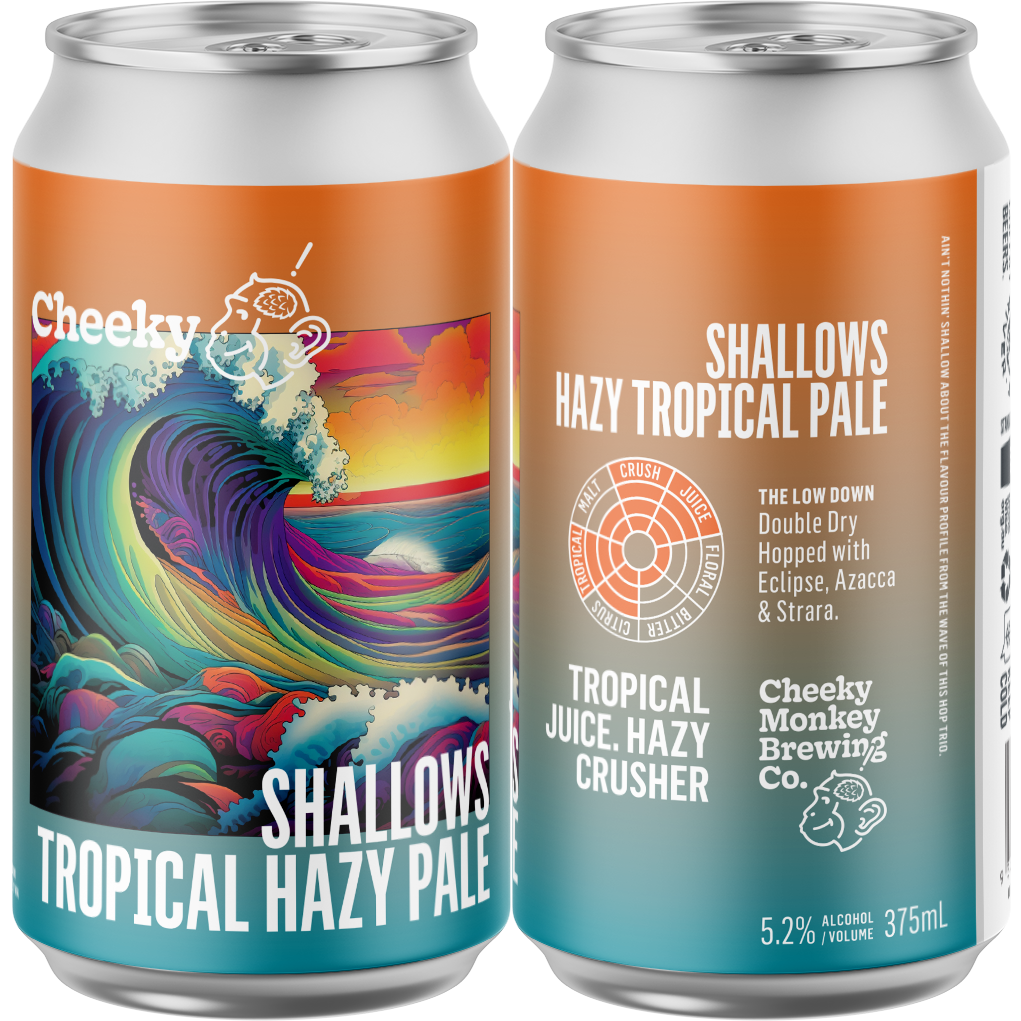 Cheeky Monkey Shallows Hazy Tropical Pale
