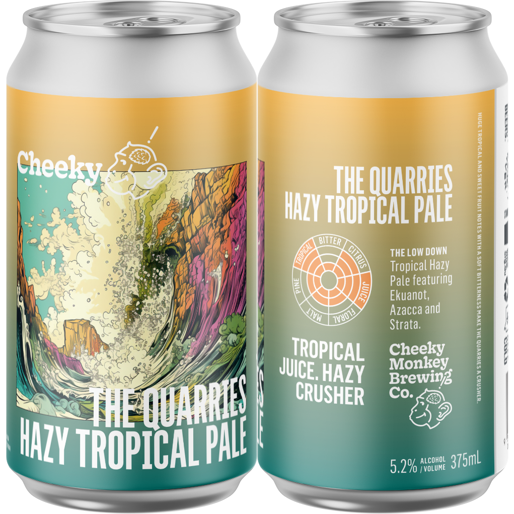 Cheeky Monkey The Quarries Hazy Tropical Pale Ale
