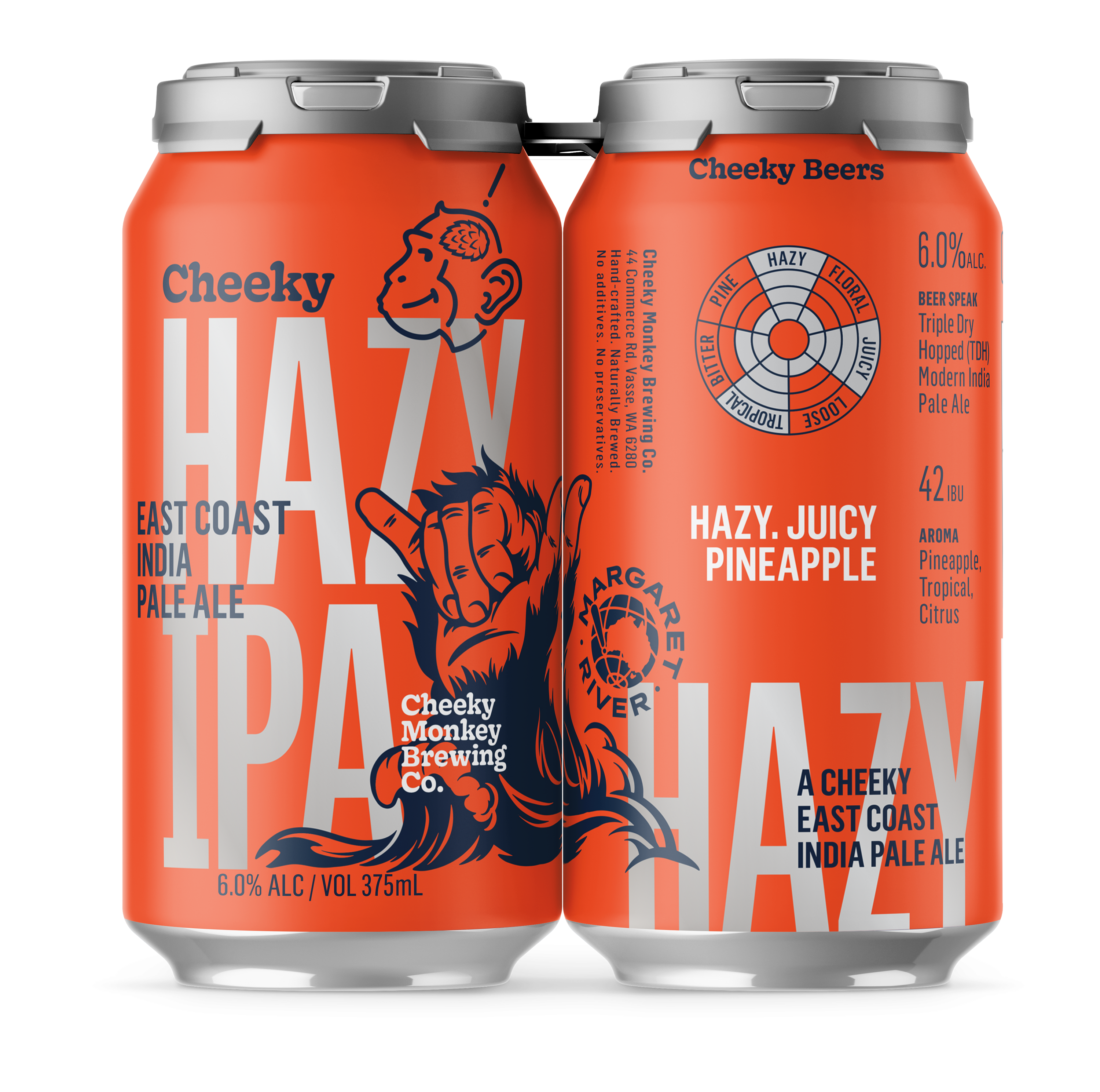 Cheeky Monkey Hazy IPA - Pack (4) image
