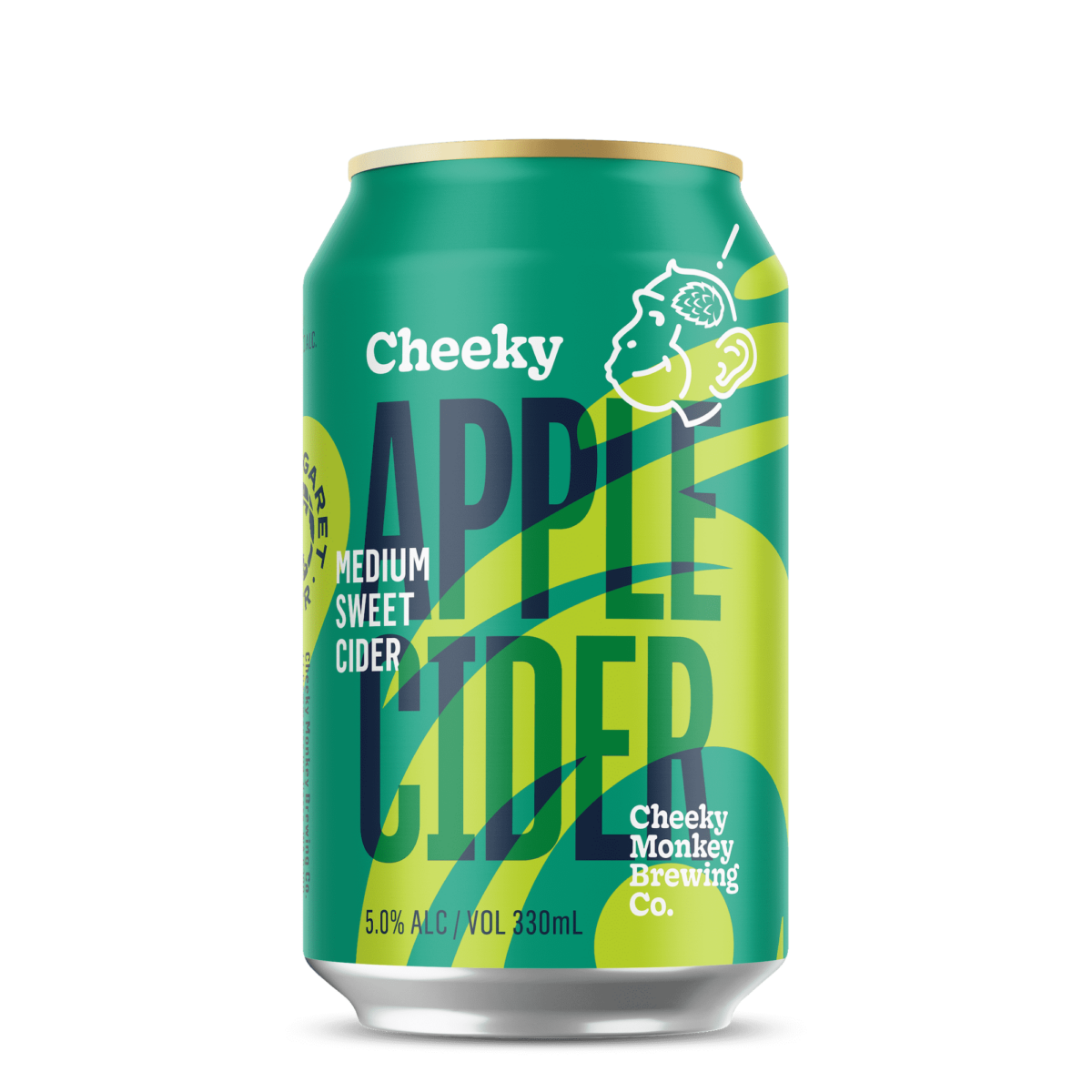 Cheeky Monkey Core Range Apple Cider Can 330Ml 1 Single