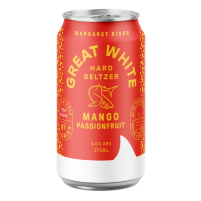 Cheeky Monkey Great White Mango & Passionfruit Hard Seltzer - Cheeky Monkey Brewing Co