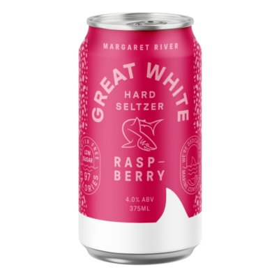 Cheeky Monkey Great White Raspberry Hard Seltzer - Cheeky Monkey Brewing Co