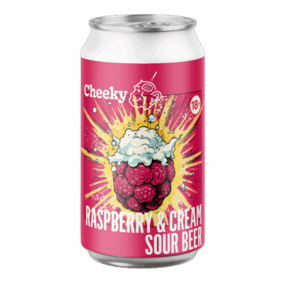 Cheeky Monkey Raspberry & Cream Sour Beer