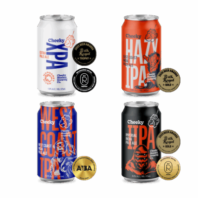 Cheeky Monkey Brewing Co Gold Medal Beer Pack