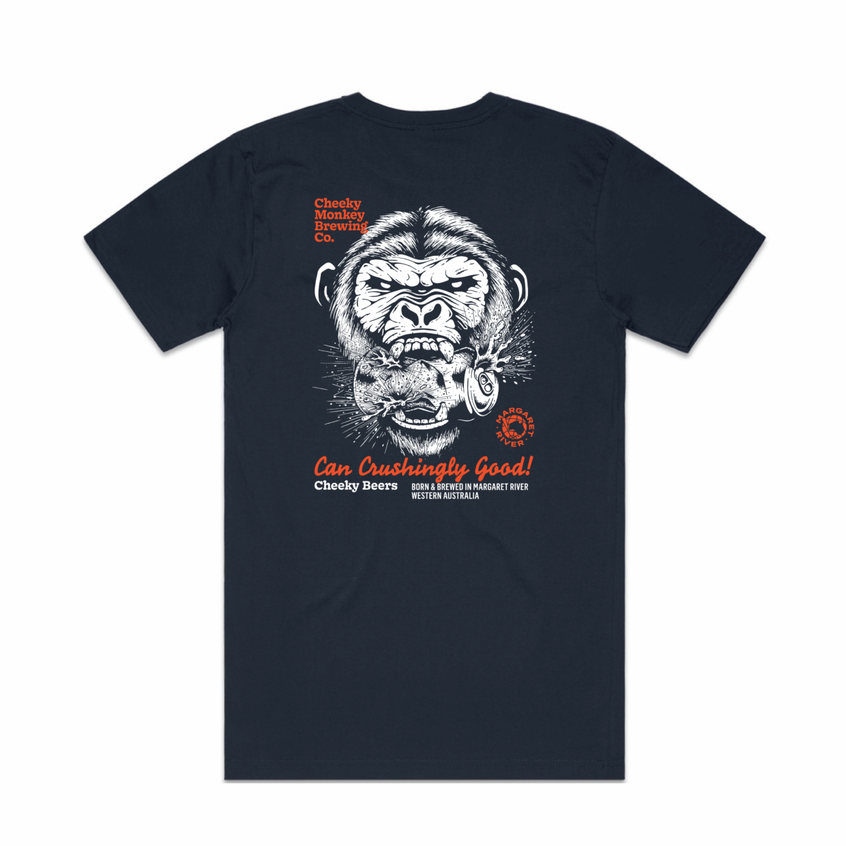 Cheeky Monkey Can Crusher T-Shirt